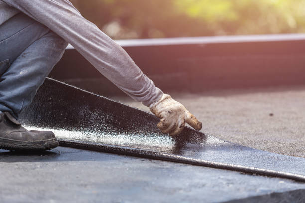 Professional Interior Drainage System technician working in Mount Holly, NC